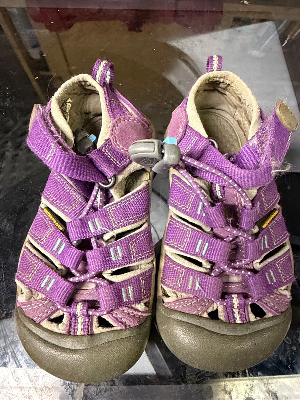 Keen Purple Closed-Toe Adventure Sandals